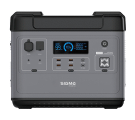 პორტატული დამტენი SIGMA MOBILE X-POWER SI625APS POWER STATION GREY (2000 WH)iMart.ge