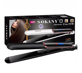 თმის უთო კერამიკის ფირფიტებით SOKANY SK-955 (160 – 240°C)iMart.ge