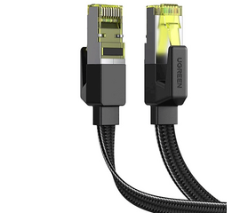 ქსელის კაბელი UGREEN NW189 (40162) CAT7 U/FTP LAN CABLE BLACK (3 M)iMart.ge