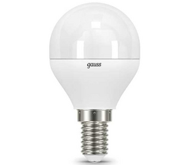 LED ნათურა GAUSS GLOBE E14 6.5W 2700K (105101107)iMart.ge