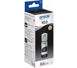 მელანი EPSON 103 ECOTANK BLACK INK BOTTLE C13T00S14A (65 ML)iMart.ge