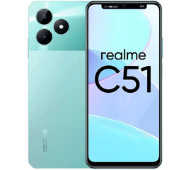 მობილური ტელეფონი REALME C51 RMX3830 NFC (6.74", 4GB/128GB) MINT GREENiMart.ge