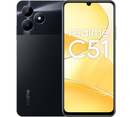 მობილური ტელეფონი REALME C51 NFC (6.74", 4GB/128GB) CARBON BLACKiMart.ge