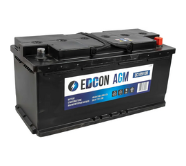 აკუმულატორი EDCON DC105910R -+ AGM 105ა/ს 910ს/დiMart.ge