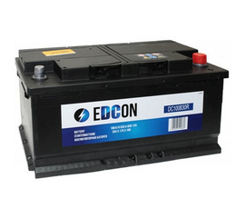 აკუმულატორი EDCON DC100830R -+ 100ა/ს 830ს/დiMart.ge