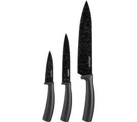 სამზარეულოს დანების ნაკრები ARDESTO AR2103BB BLACK MARS KNIVES (3 ც)iMart.ge
