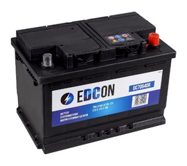აკუმულატორი EDCON DC70640R -+ 70ა/ს 640ს/დiMart.ge