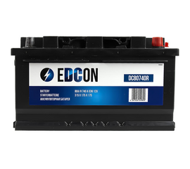 აკუმულატორი EDCON DC80740R -+ 80ა/ს 740ს/დiMart.ge