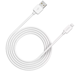 კაბელი CANYON CNE-CFI1W LIGHTNING USB CABLE FOR APPLE WHITEiMart.ge