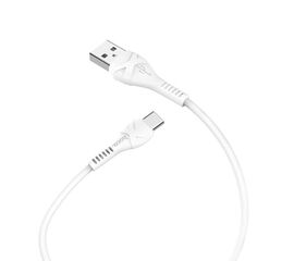 USB კაბელი HOCO X37 COOL USB-C CABLE WHITE - 1M (6931474710512)iMart.ge