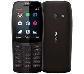 მობილური ტელეფონი NOKIA 210 D/S BLACK/G (2.4", 160 x 120, 16 MB)iMart.ge