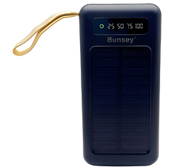 მზის ენერგიაზე მომუშავე პორტატული დამტენი SUNSHINE BUNSEY BY-13 (10.5 W)iMart.ge