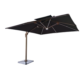 ეზოს ქოლგა განათებით GH-1U (კრემისფერი)iMart.ge