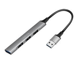 USB ჰაბი LOGILINK UA0391 USB3.0 4-PORT SLIM HUBiMart.ge