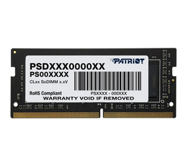ოპერატიული მეხსიერება PATRIOT PSD44G240081S 4GB DDR4 2400MHZ SO-DIMMiMart.ge