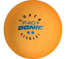მაგიდის ტენისის ბურთების ნაკრები DONIC P40+ COACH (6PCS)iMart.ge