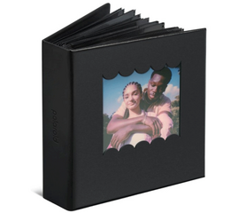 ალბომი POLAROID SCALLOPED PHOTO ALBUM SMALL BLACK (40 PCS)iMart.ge