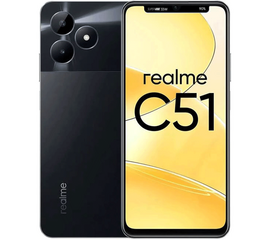 მობილური ტელეფონი REALME C51 NFC (6.74", 4GB/128GB) BLACK/DiMart.ge