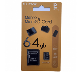 მეხსიერების ბარათი FULLTECH MICROSD CARD (64 GB)iMart.ge
