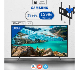 SMART (4K) ტელევიზორი SAMSUNG UE-43RU7172 109სმ + საჩუქრად საკიდიiMart.ge