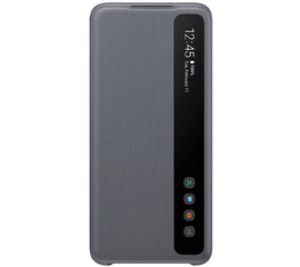 ტელეფონის ქეისი SAMSUNG SMART CLEAR VIEW COVER S20 PLUS GRAY  (EF-ZG980CJEGRU)iMart.ge