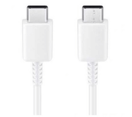 USB კაბელი SAMSUNG ANDROID USB TYPE-C CABLE  (60 W) WHITE (EP-DA705BWRGRU)iMart.ge