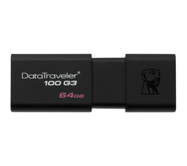 ფლეშ მეხსიერება KINGSTON DATATRAVELER 100 G3 64GB (DT100G3/64GB)iMart.ge