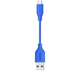 USB კაბელი ANKER POWERLINE USB-C to USB 2.0 4in BLUE A8263031iMart.ge