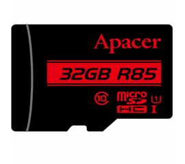 მეხსიერების ბარათი APACER 32GB MICROSDHC C10 UHS-I R85MB/s + SDiMart.ge