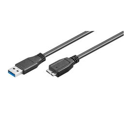 კაბელი LOGILINK CABLE CU0027 USB 3.0 CABLE, AM TO MICRO BM, BLACK 2MiMart.ge