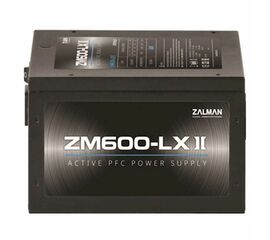 კვების ბლოკი ZALMAN POWER SUPPLY ZM600-LXII (600W) Active PFC, 85%, 200-240V, EUiMart.ge