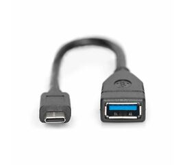 გადამყვანი DIGITUS USB TYPE-C ADAPTER CABLE, OTG, TYPE C - AiMart.ge