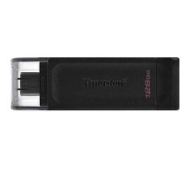 USB ფლეშ მეხსიერება KINGSTON USB FLASH DRIVE DT70/128GB DATATRAVELER USB-C (DT70/128GB)iMart.ge