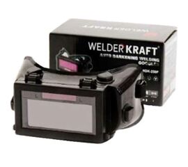 გერმანული წარმოების შემდუღებლის ქამელეონი სათვალე (ნიღაბი) WELDER KRAFT WDK-250FiMart.ge
