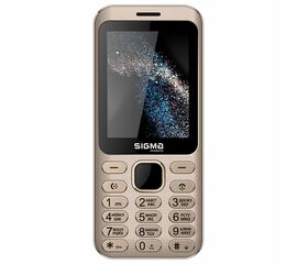 მობილური ტელეფონი SIGMA X-STYLE 33 STEEL GOLD  (2,8'', 240*320)iMart.ge