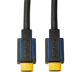 HDMI კაბელი LOGILINK CHB006 HDMI 2.0 PREMIUM CABLE 28AWG  A-A  5,0m BLACKiMart.ge