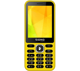 მობილური ტელეფონი SIGMA X-STYLE 31 POWER YELLOWiMart.ge