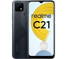 მობილური ტელეფონი REALME C21 3GB/32GB DUAL SIM LTE BLACK (RMX3201 BLACK 3)iMart.ge