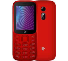 მობილური ტელეფონი 2E MOBILE PHONE E240 2019 DUAL SIM RED (680576170019)iMart.ge