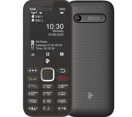 მობილური ტელეფონი 2E MOBILE PHONE  E240 2020 DUAL SIM BLACK (680576170026)iMart.ge