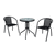 ბაღის ავეჯის ნაკრები SC-024/SC-070 (2 სკამი და მაგიდა)iMart.ge