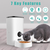 შინაური ცხოვეელების კვების აპარატი MOBIPEET AUTOMATIC PET FEEDER DU14LV VIDEO VERSION 4L HD 1080p CAMERA 2.4G WI-FI WHITEiMart.ge