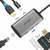 ადაპტერი VENTION CNCHB TYPE-C TO HDMI/USB3.0*3/RJ45/PDCONVERTER 0.15M GRAY METAL TYPEiMart.ge