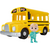 სათამაშო სკოლის ავტობუსი COCOMELON FEATURE VEHICLE (YELLOW SCHOOL BUS) CMW0015iMart.ge