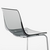 ქრომირებული სკამი IKEA TOBIAS (56 სმ) BLACKiMart.ge