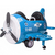 ბავშვის ელექტრო მანქანა 20201-BLUE ვერტმფრენის ფორმითiMart.ge