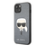 მობილური ტელეფონის ქეისი KARL LAGERFELD KLHCP13MSAKHSL PU SAFFIANO CASE WITH EMBOSSED KARLS HEAD IPHONE 13 SILVERiMart.ge