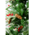 დათოვლილი საახალწლო ნაძვის ხე სილიკონის წიწვებით, გირჩებითა და წითელი კენკრით 180 სმ 6363-15iMart.ge