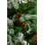 დათოვლილი საახალწლო ნაძვის ხე სილიკონის წიწვებით, გირჩებითა და თეთრი კენკრით 180 სმ 6363-12iMart.ge
