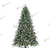 დათოვლილი საახალწლო ნაძვის ხე სილიკონის წიწვებით, გირჩებითა და წითელი კენკრით 210 სმ 6363-16iMart.ge
